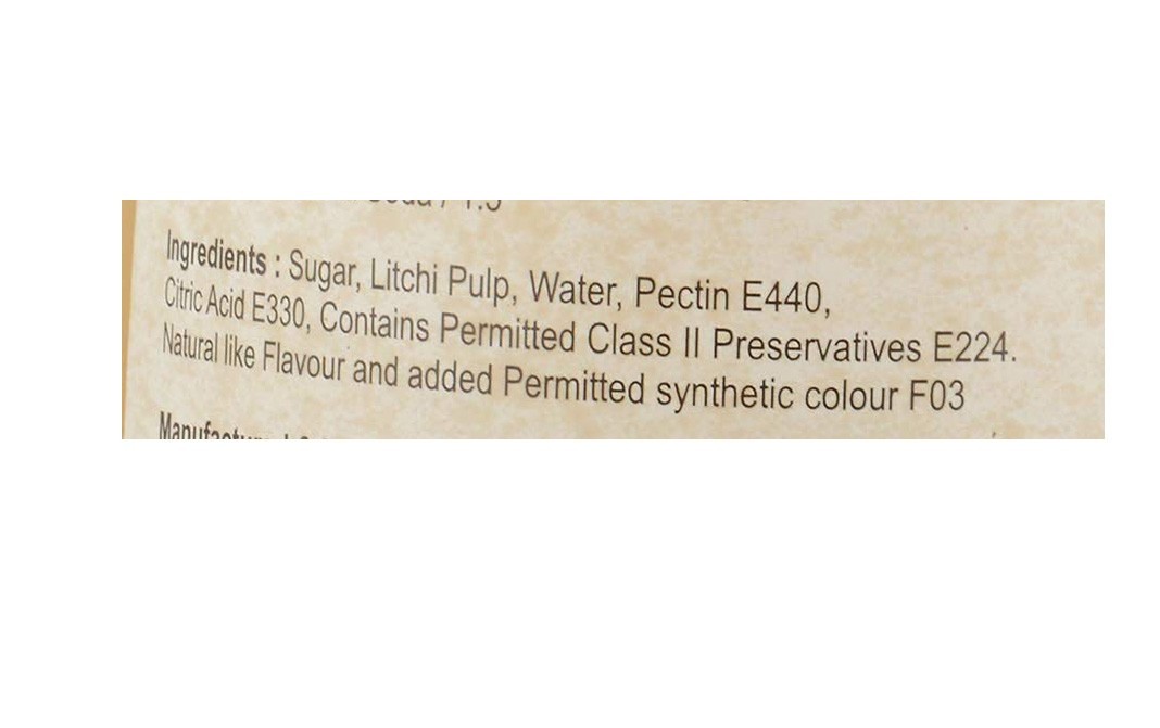 Pure Berry's Litchi Cordial    Bottle  750 millilitre
